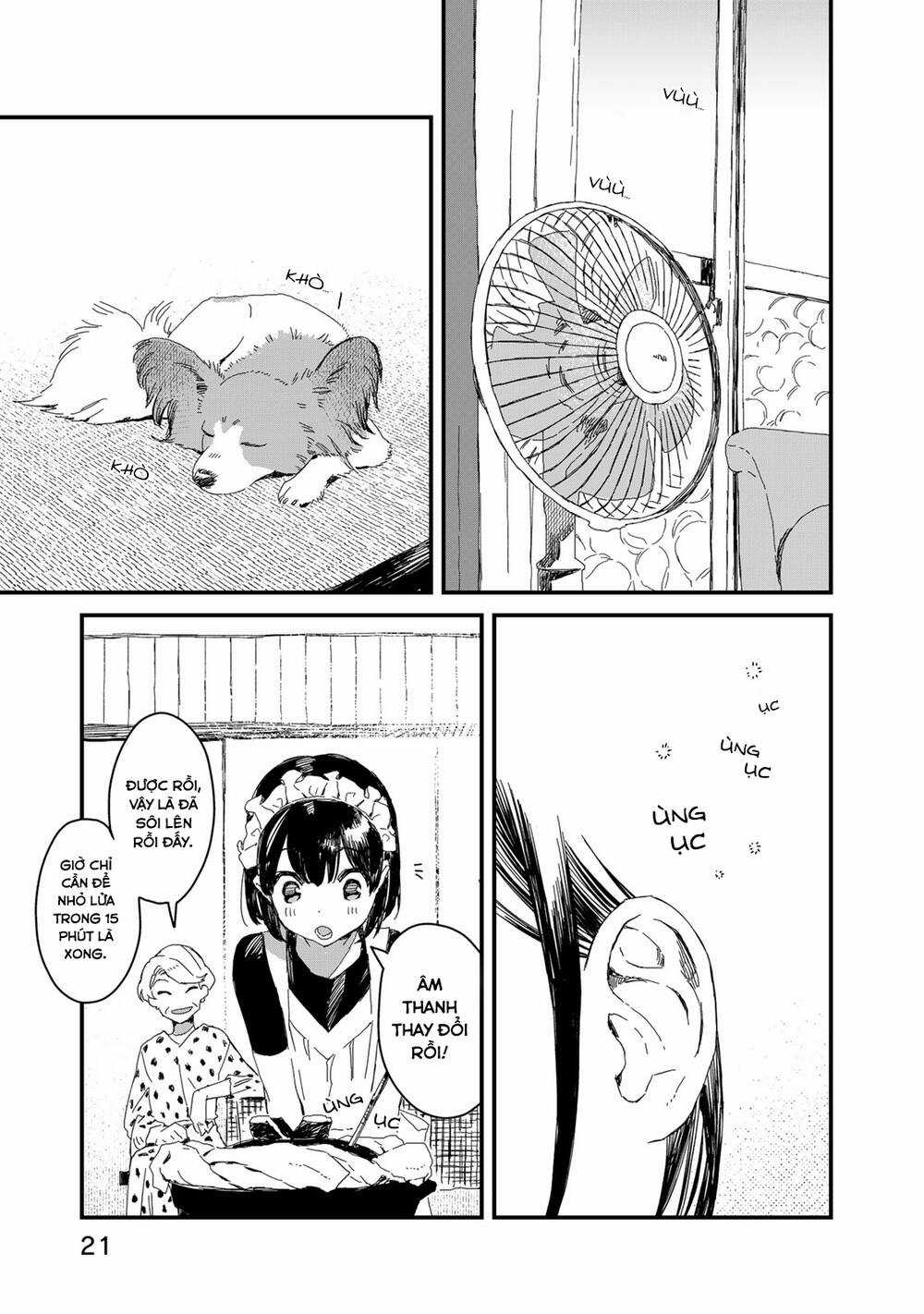 Maid-San Wa Taberu Dake Chapter 32 trang 8