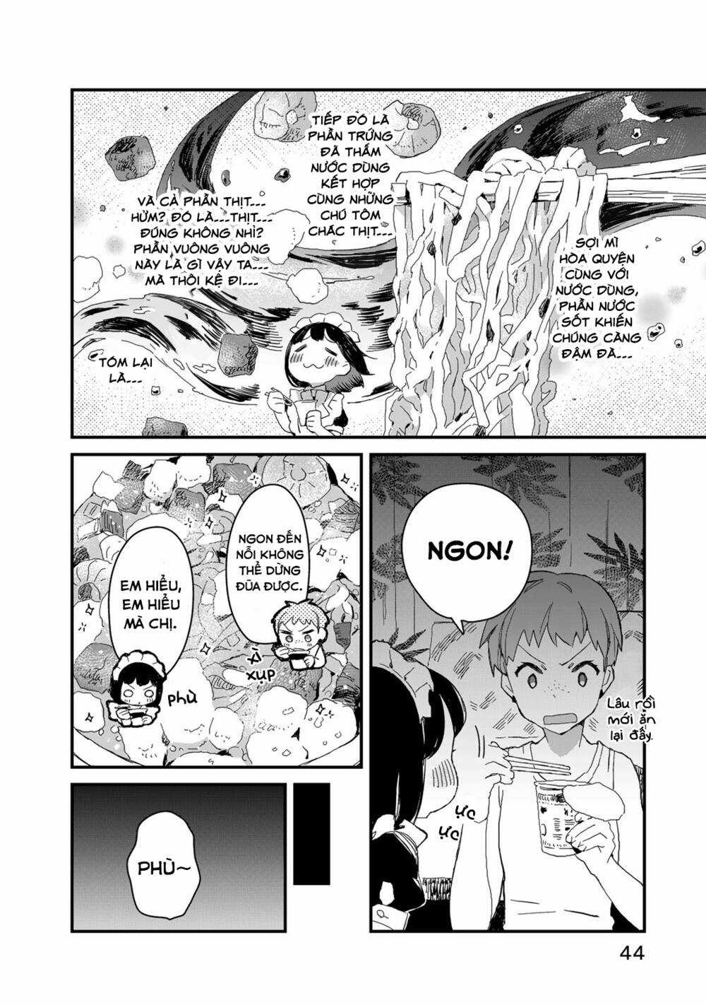 Maid-San Wa Taberu Dake Chapter 33 trang 13