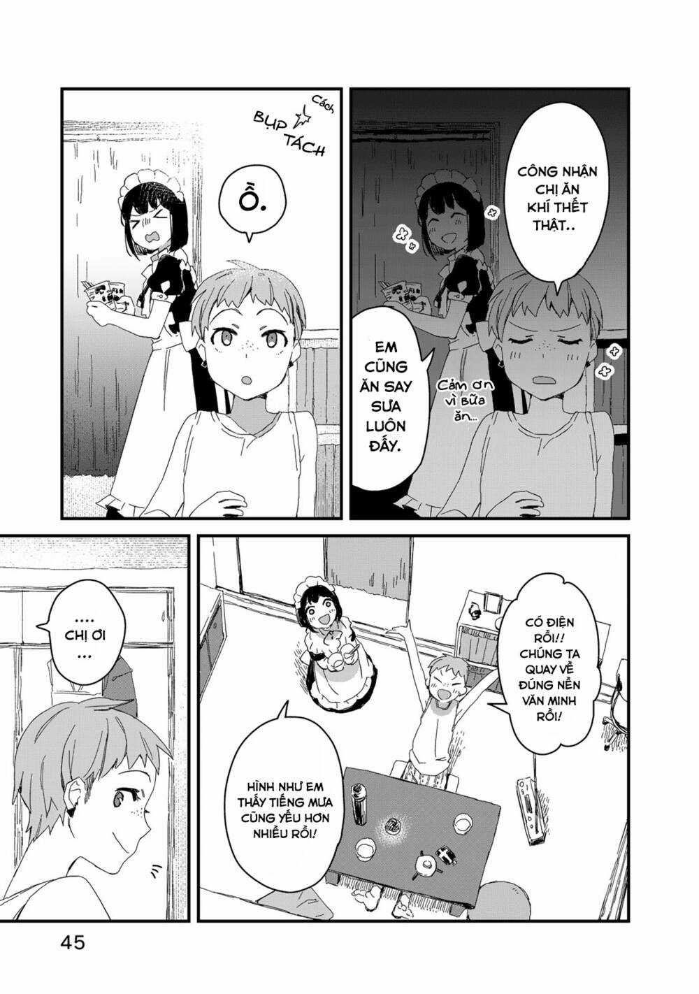 Maid-San Wa Taberu Dake Chapter 33 trang 14