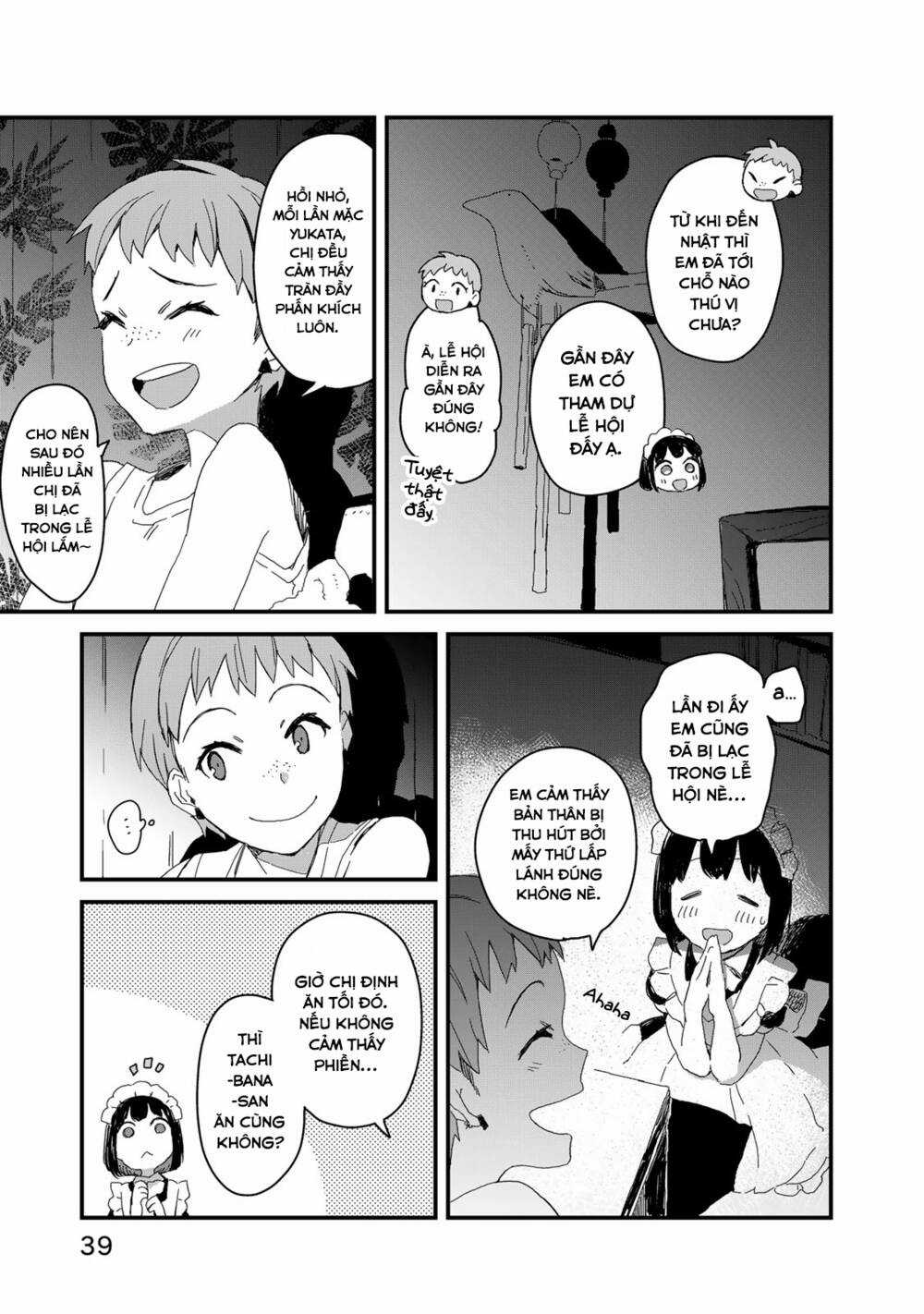Maid-San Wa Taberu Dake Chapter 33 trang 8