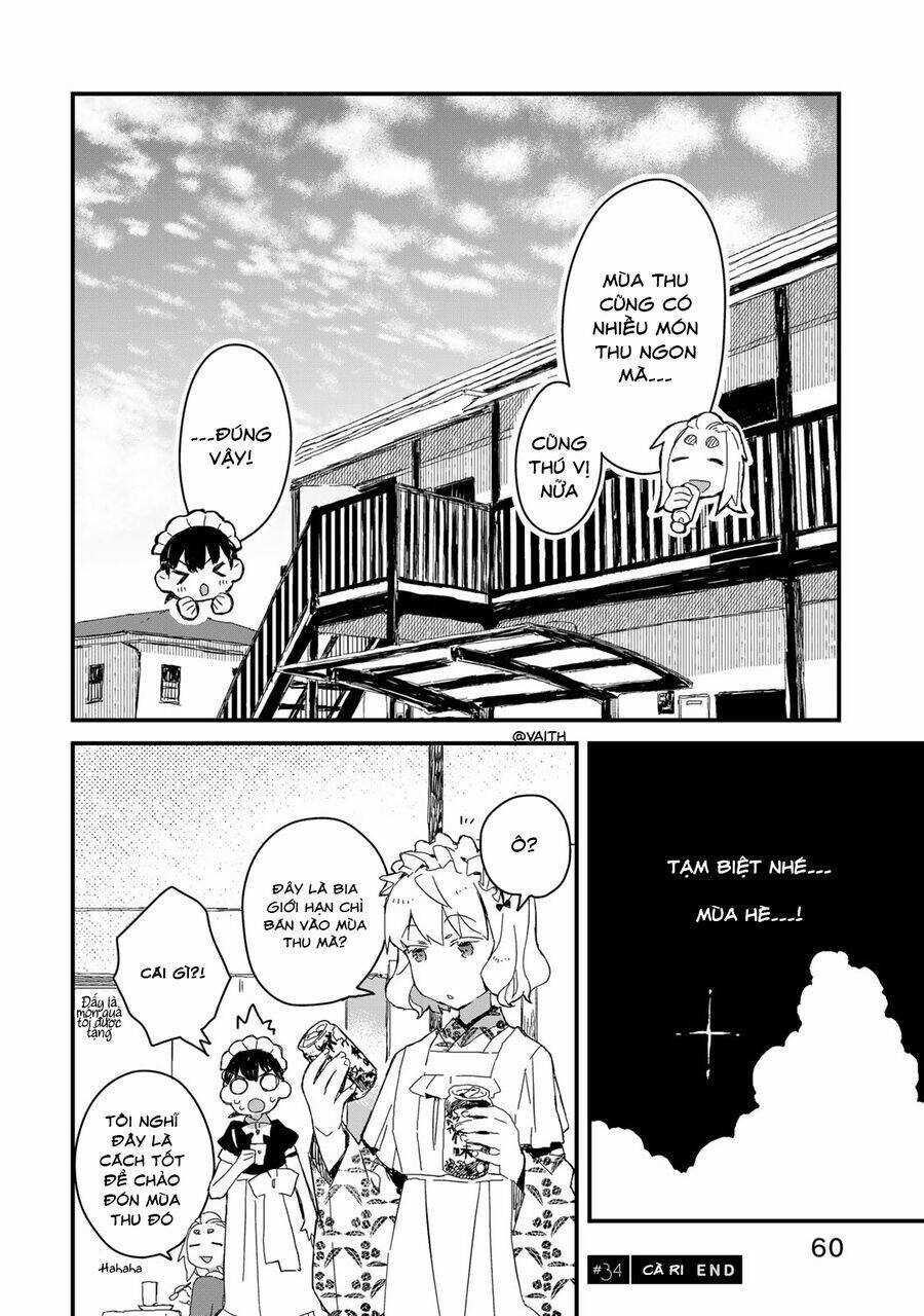 Maid-San Wa Taberu Dake Chapter 34 trang 11