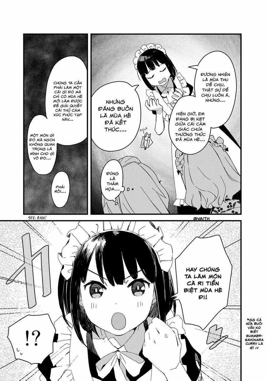 Maid-San Wa Taberu Dake Chapter 34 trang 4