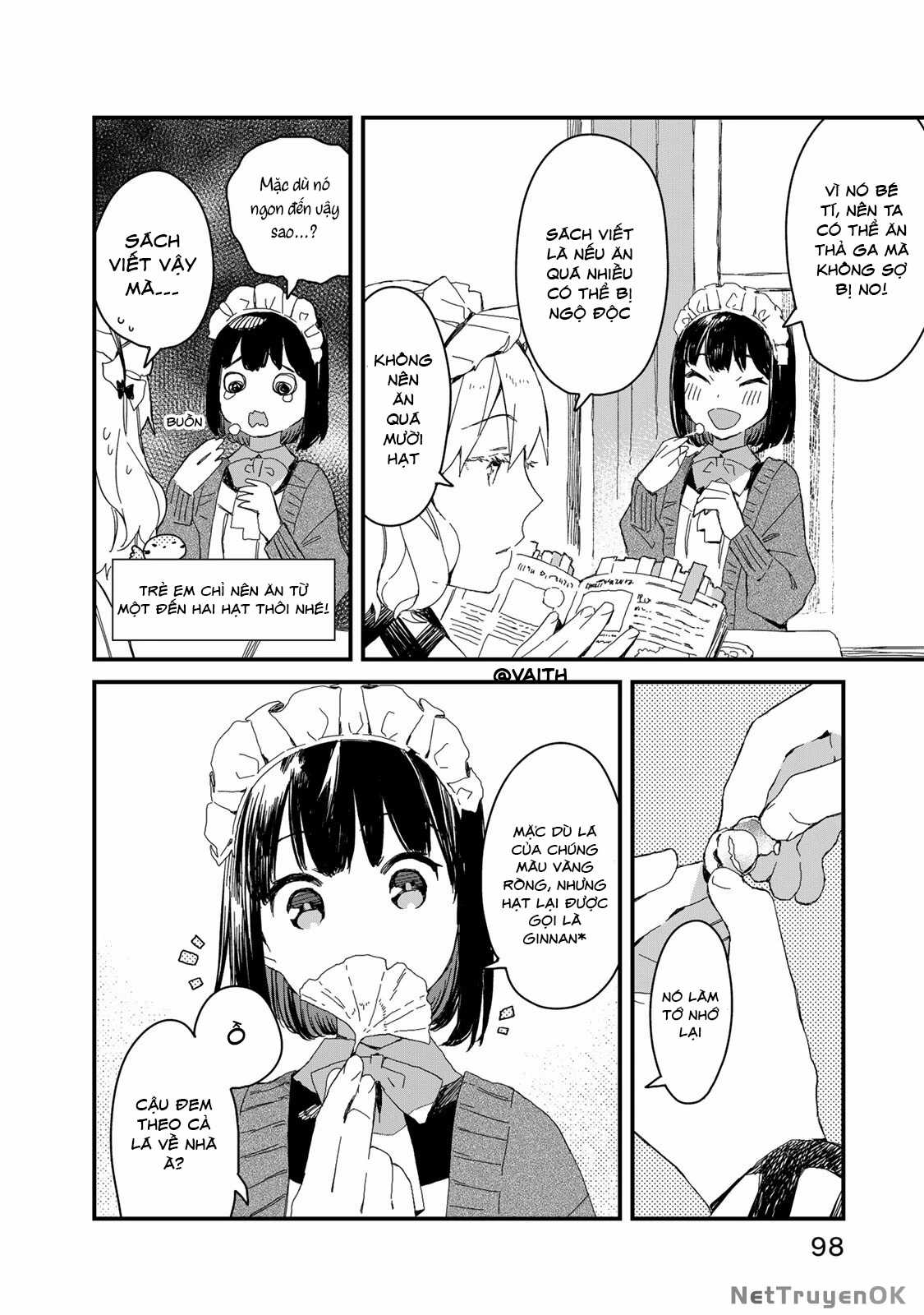 Maid-San Wa Taberu Dake Chapter 37 trang 11