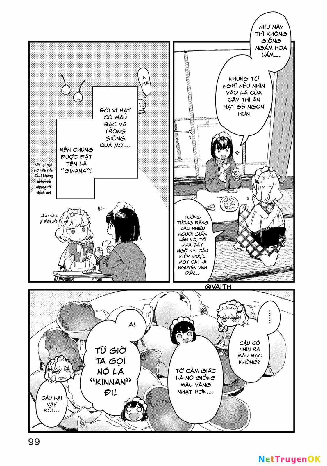 Maid-San Wa Taberu Dake Chapter 37 trang 12