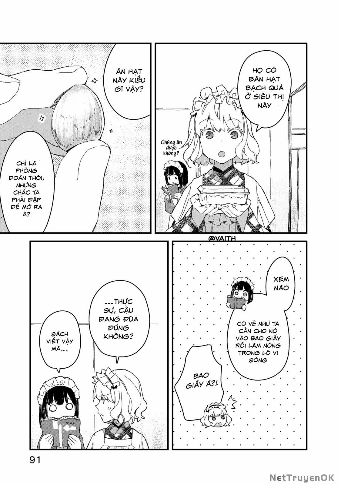 Maid-San Wa Taberu Dake Chapter 37 trang 4
