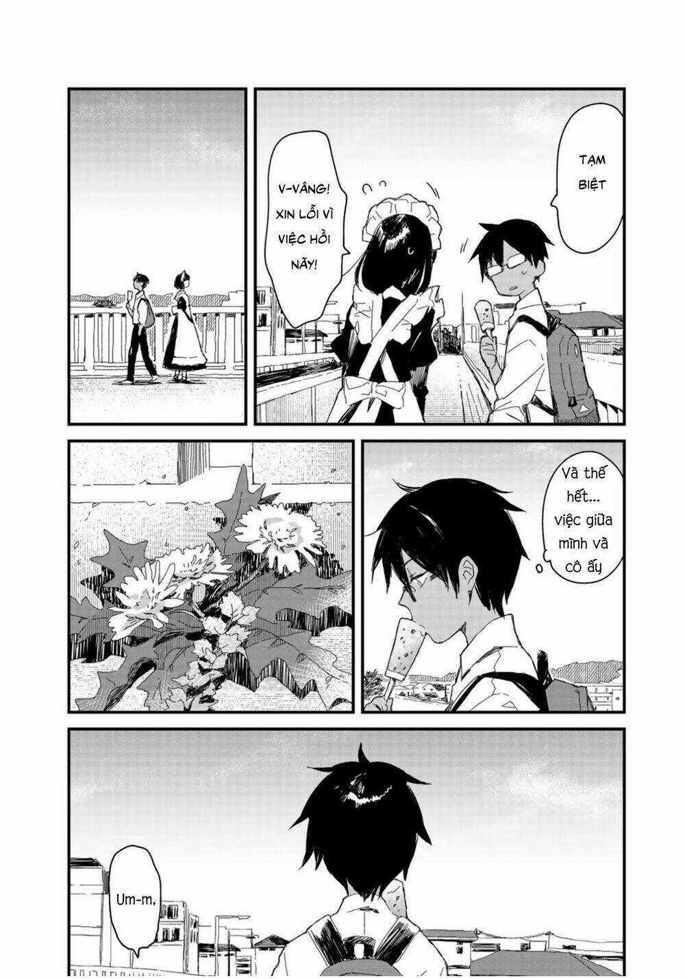 Maid-San Wa Taberu Dake Chapter 4 trang 10