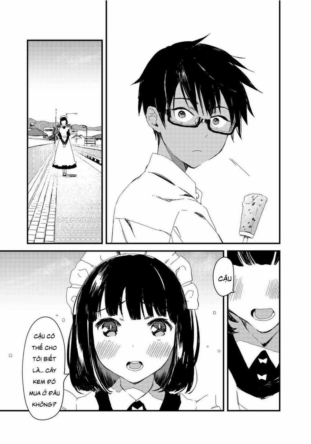 Maid-San Wa Taberu Dake Chapter 4 trang 11