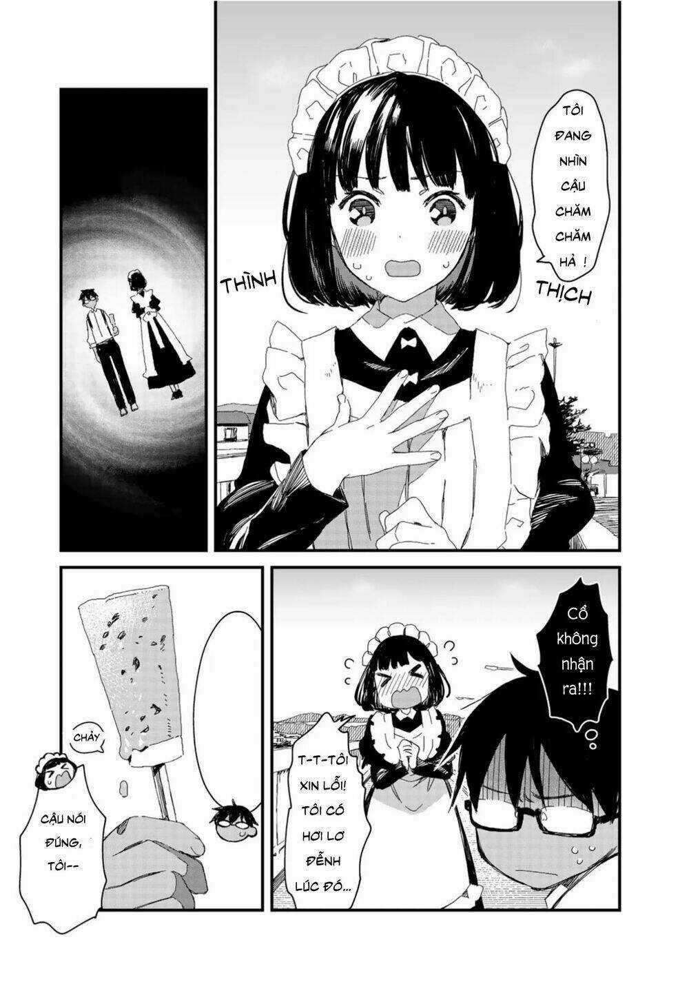 Maid-San Wa Taberu Dake Chapter 4 trang 7