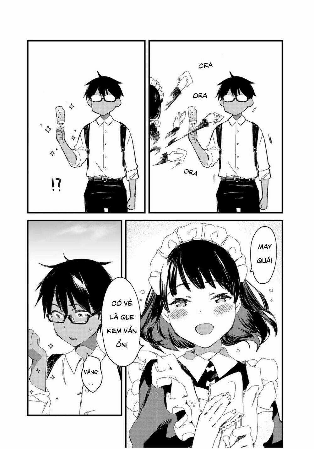 Maid-San Wa Taberu Dake Chapter 4 trang 9
