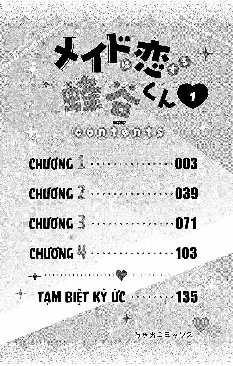 Maid Wa Koisuru Hachiya-Kun Chapter 1 trang 2