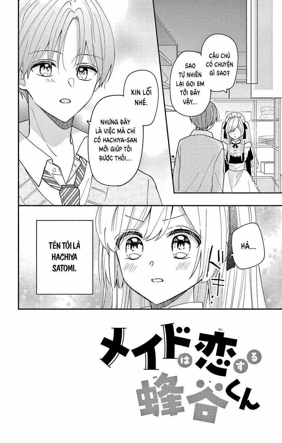 Maid Wa Koisuru Hachiya-Kun Chapter 5 trang 3
