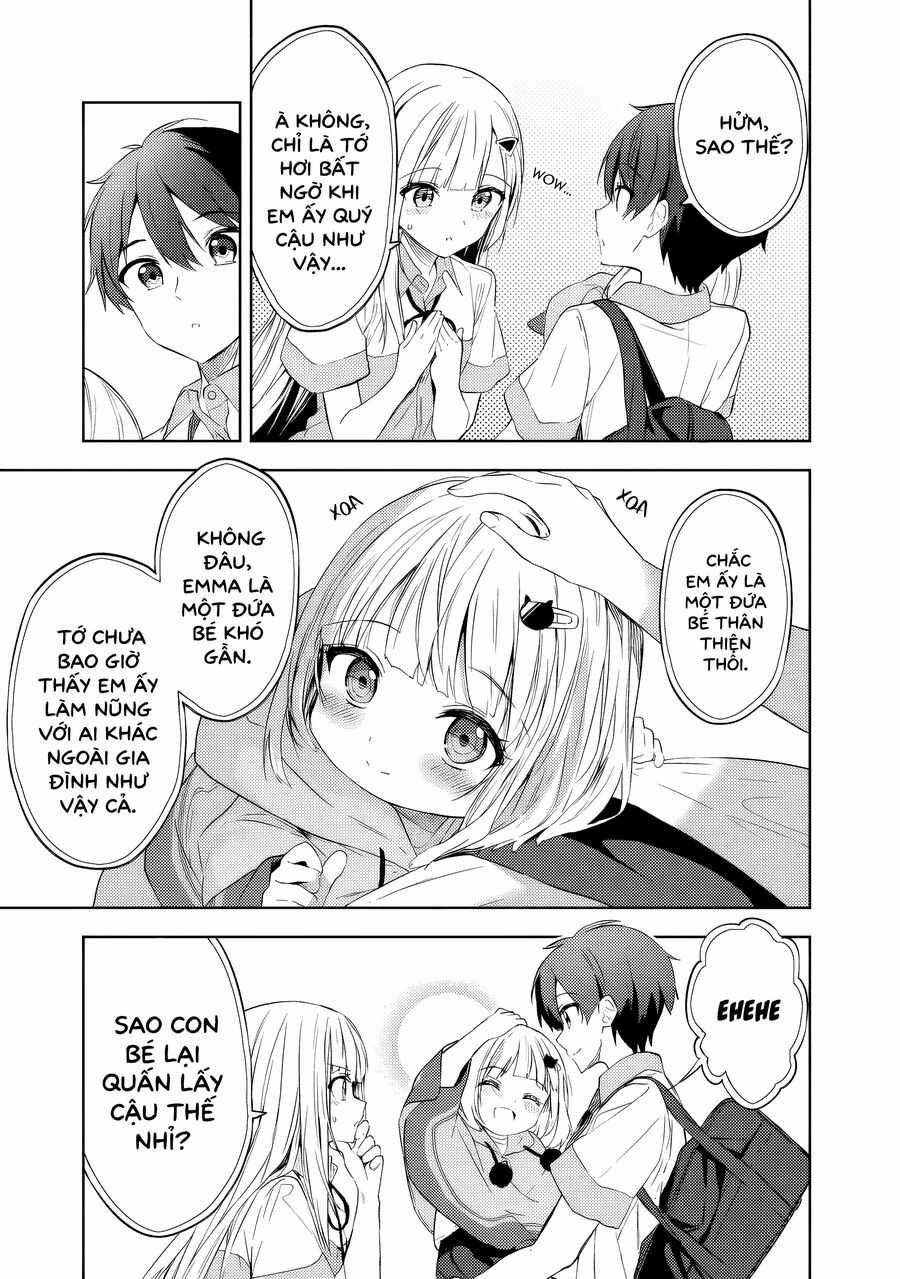Maigo Ni Natteita Youjo Wo Tasuketara, Otonari Ni Sumu Bishoujo Ryuugakusei Ga Ie Ni Asobi Ni Kuru You Ni Natta Ken Nitsuite Chapter 2 trang 12
