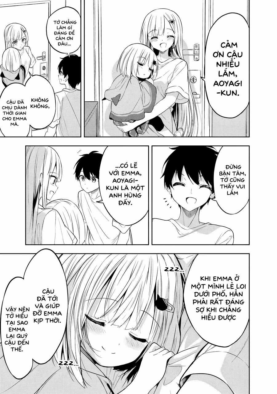 Maigo Ni Natteita Youjo Wo Tasuketara, Otonari Ni Sumu Bishoujo Ryuugakusei Ga Ie Ni Asobi Ni Kuru You Ni Natta Ken Nitsuite Chapter 3 trang 14