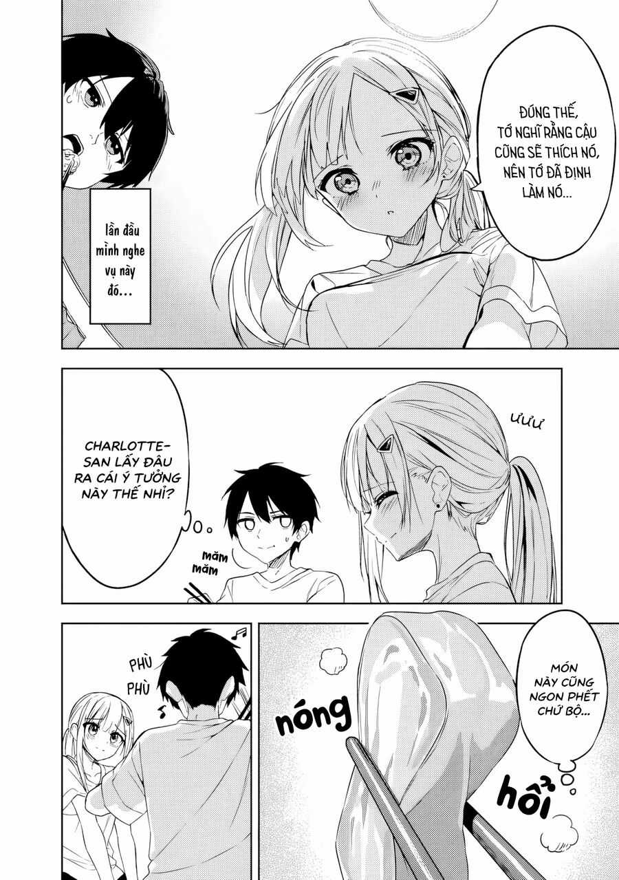 Maigo Ni Natteita Youjo Wo Tasuketara, Otonari Ni Sumu Bishoujo Ryuugakusei Ga Ie Ni Asobi Ni Kuru You Ni Natta Ken Nitsuite Chapter 4 trang 10