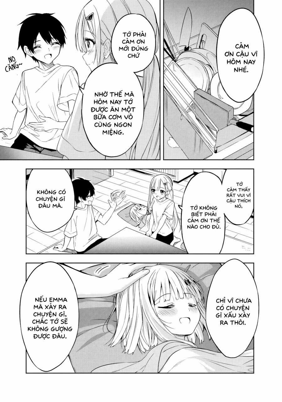 Maigo Ni Natteita Youjo Wo Tasuketara, Otonari Ni Sumu Bishoujo Ryuugakusei Ga Ie Ni Asobi Ni Kuru You Ni Natta Ken Nitsuite Chapter 4 trang 11
