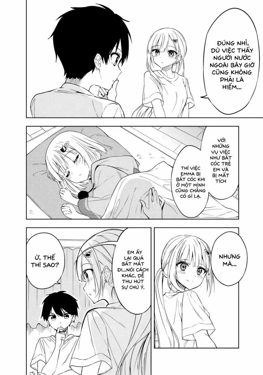 Maigo Ni Natteita Youjo Wo Tasuketara, Otonari Ni Sumu Bishoujo Ryuugakusei Ga Ie Ni Asobi Ni Kuru You Ni Natta Ken Nitsuite Chapter 4 trang 12