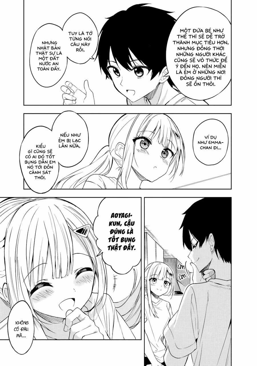 Maigo Ni Natteita Youjo Wo Tasuketara, Otonari Ni Sumu Bishoujo Ryuugakusei Ga Ie Ni Asobi Ni Kuru You Ni Natta Ken Nitsuite Chapter 4 trang 13