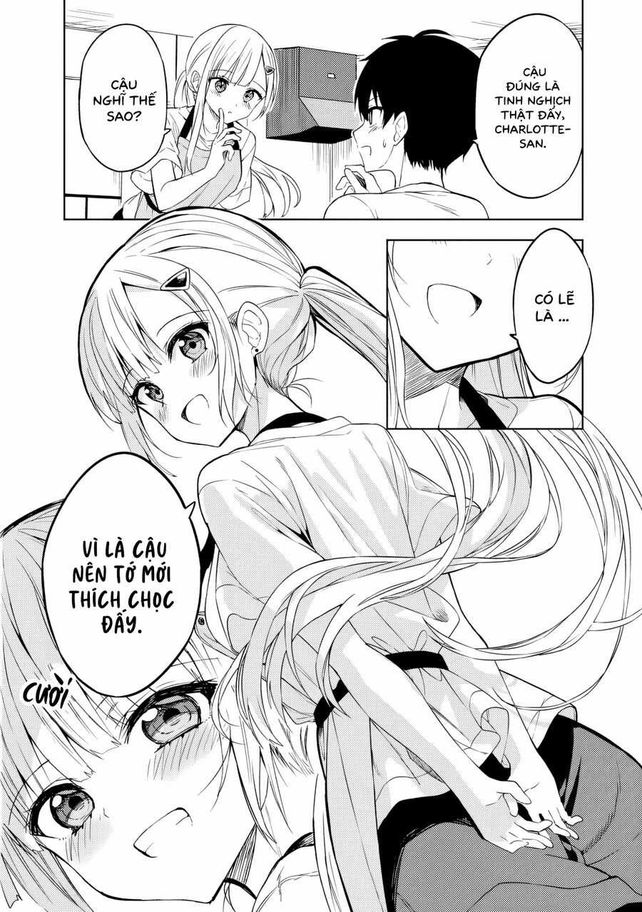 Maigo Ni Natteita Youjo Wo Tasuketara, Otonari Ni Sumu Bishoujo Ryuugakusei Ga Ie Ni Asobi Ni Kuru You Ni Natta Ken Nitsuite Chapter 4 trang 6