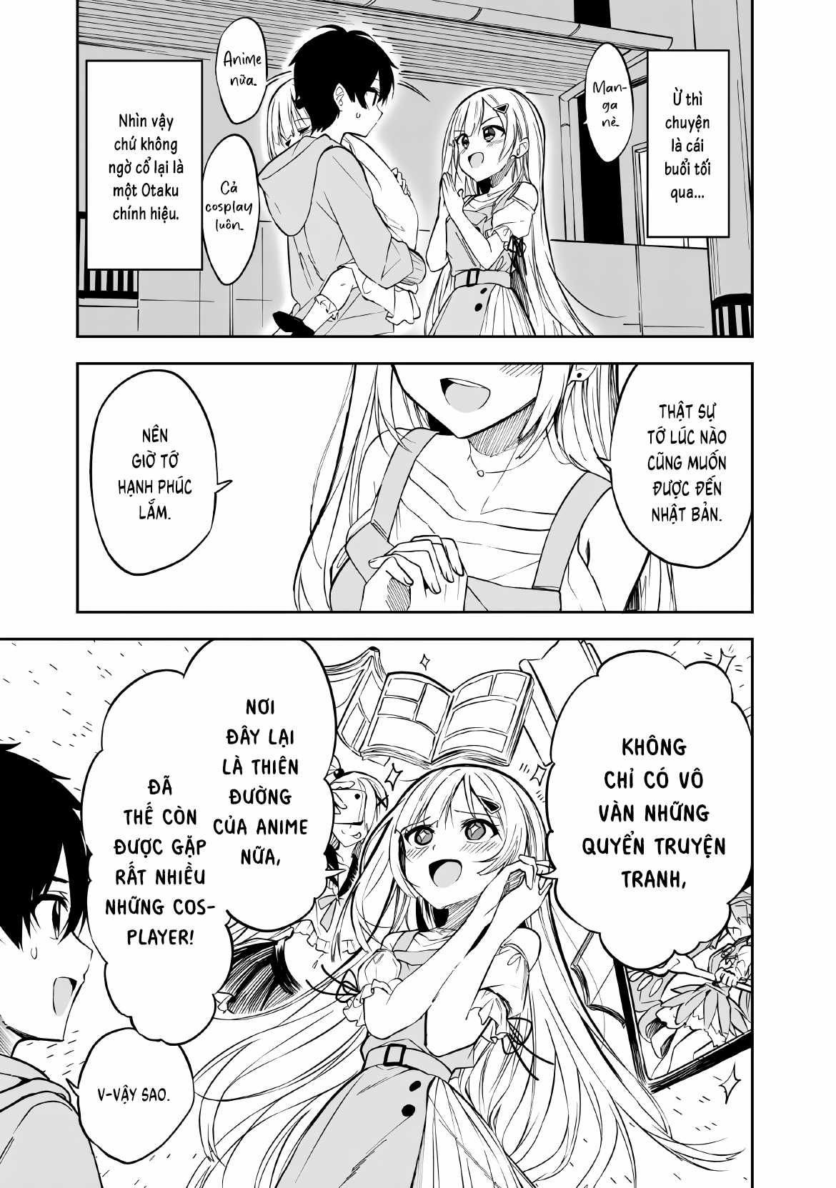 Maigo Ni Natteita Youjo Wo Tasuketara, Otonari Ni Sumu Bishoujo Ryuugakusei Ga Ie Ni Asobi Ni Kuru You Ni Natta Ken Nitsuite Chapter 9 trang 2