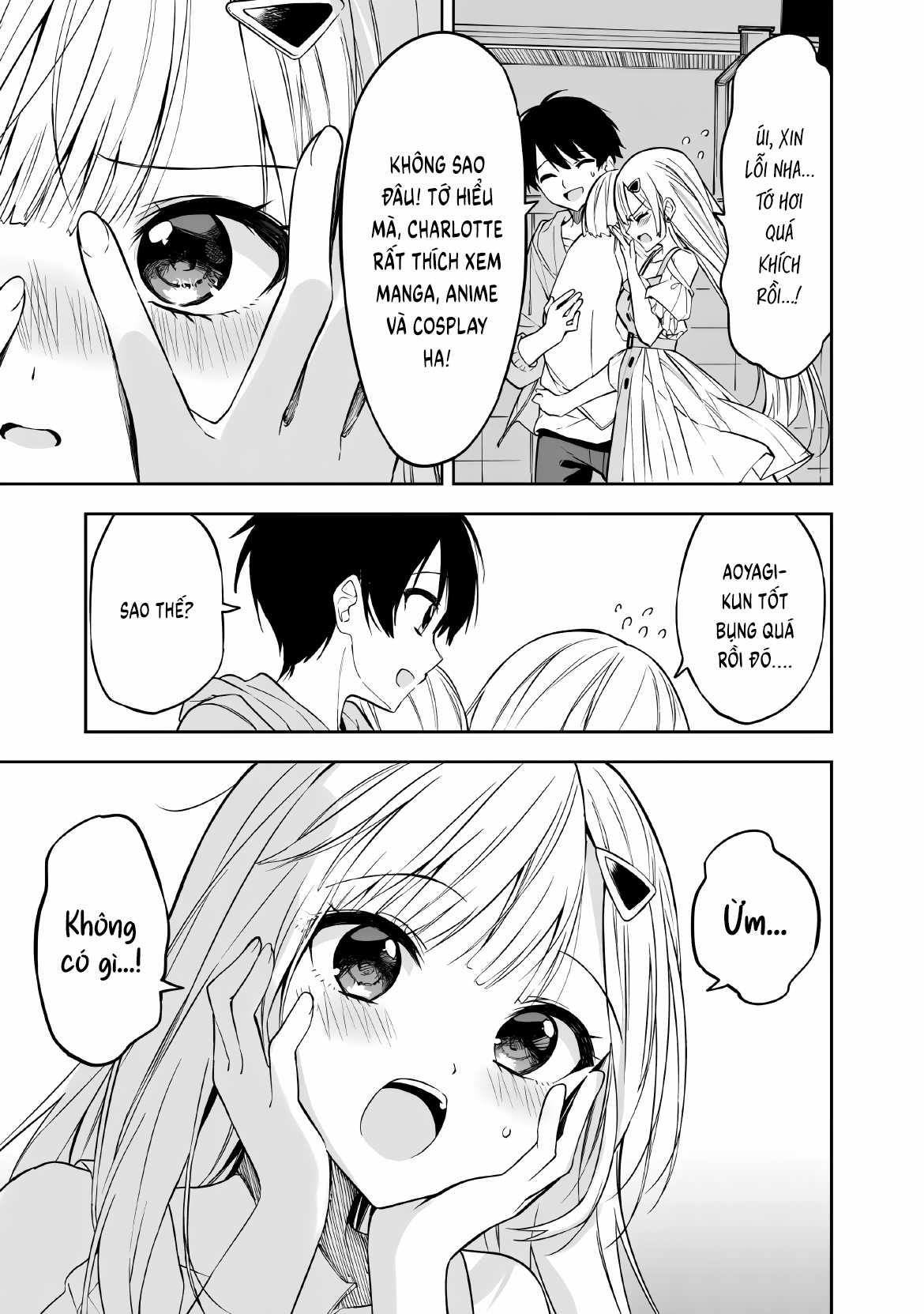 Maigo Ni Natteita Youjo Wo Tasuketara, Otonari Ni Sumu Bishoujo Ryuugakusei Ga Ie Ni Asobi Ni Kuru You Ni Natta Ken Nitsuite Chapter 9 trang 4