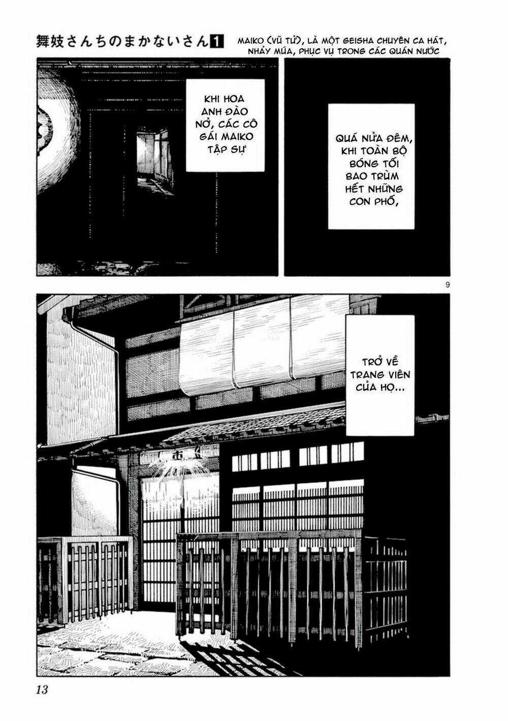 Maiko-San Chi No Makanai-San Chapter 1 trang 10