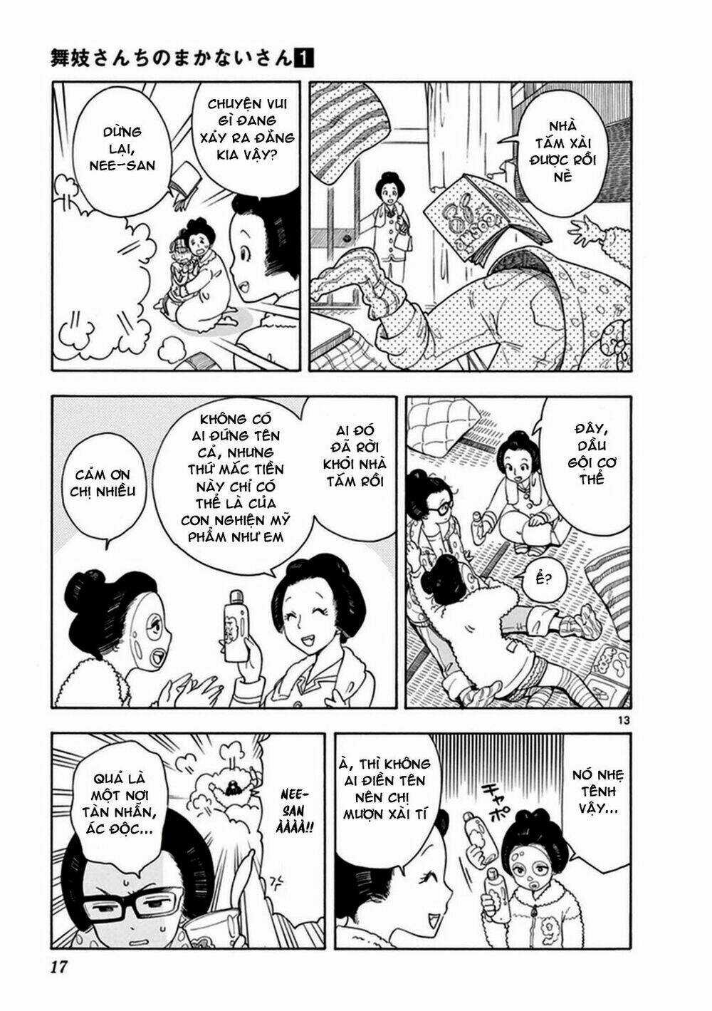 Maiko-San Chi No Makanai-San Chapter 1 trang 14