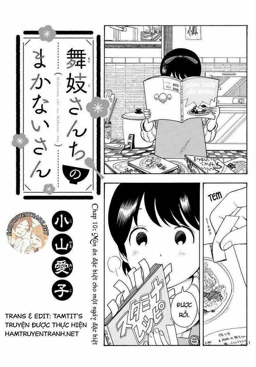 Maiko-San Chi No Makanai-San Chapter 10 trang 1