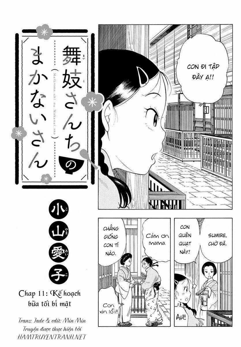 Maiko-San Chi No Makanai-San Chapter 11 trang 1