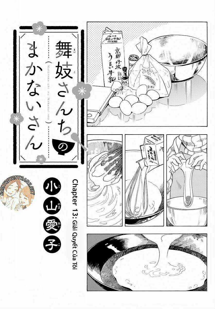 Maiko-San Chi No Makanai-San Chapter 13 trang 1