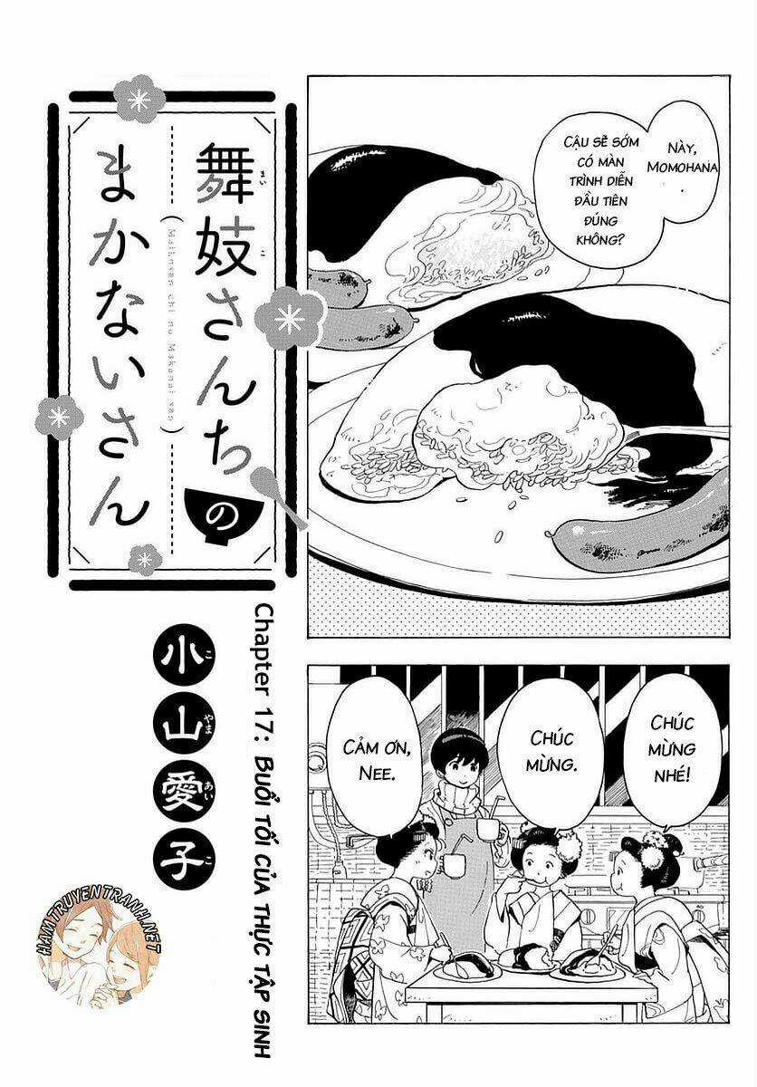 Maiko-San Chi No Makanai-San Chapter 17 trang 1