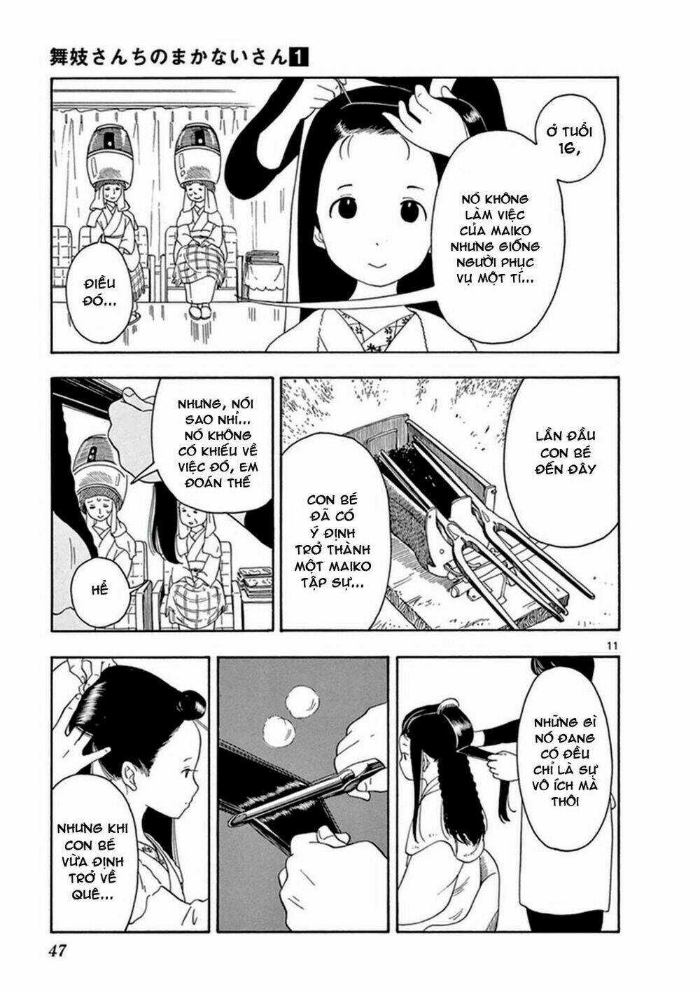 Maiko-San Chi No Makanai-San Chapter 2 trang 12