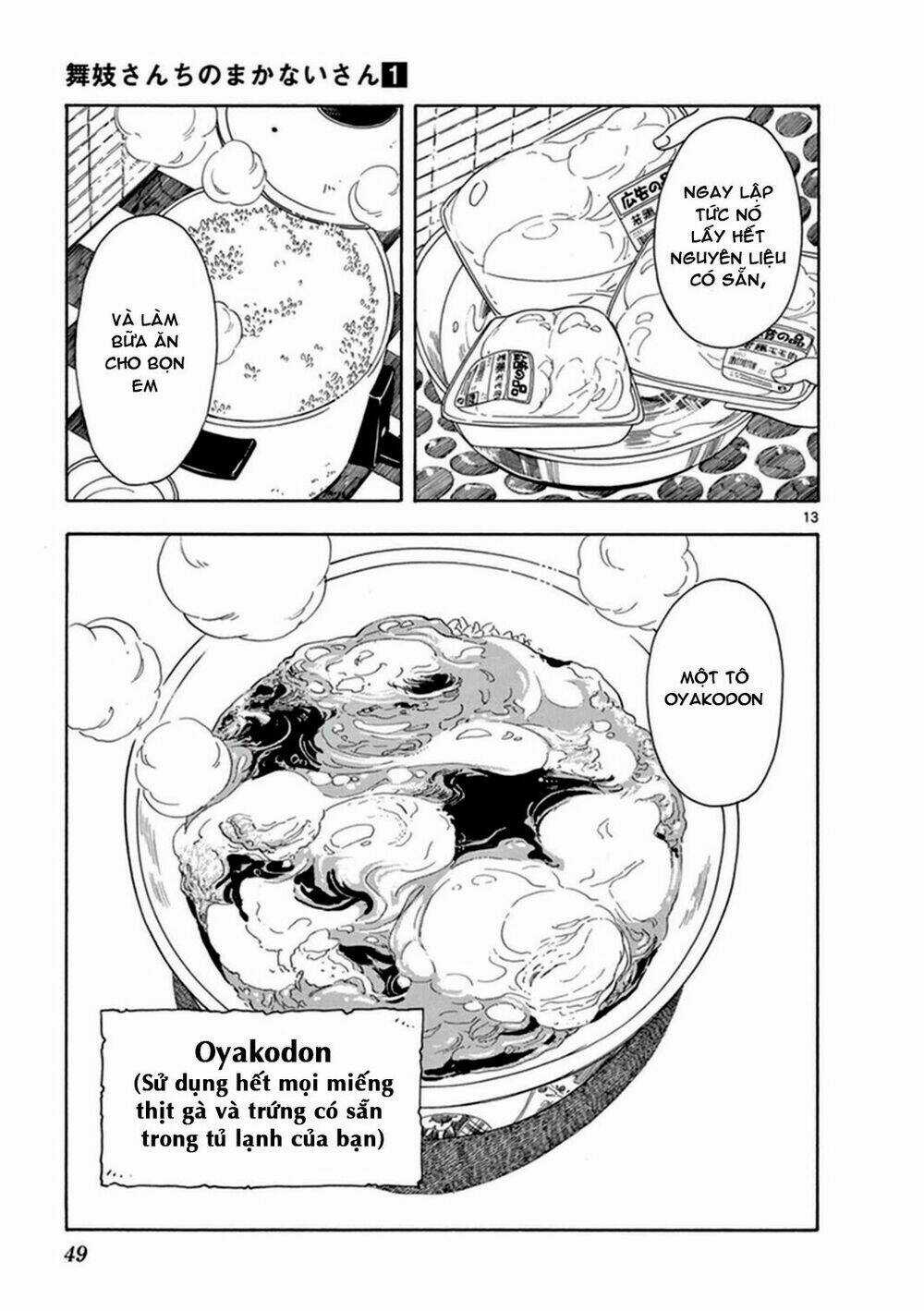 Maiko-San Chi No Makanai-San Chapter 2 trang 14