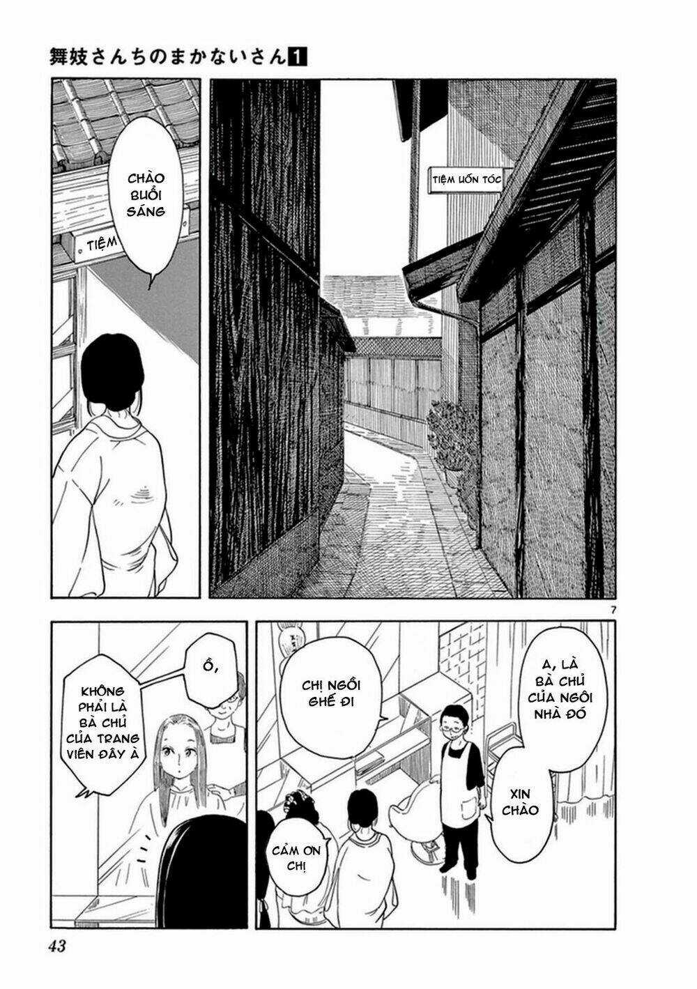 Maiko-San Chi No Makanai-San Chapter 2 trang 8