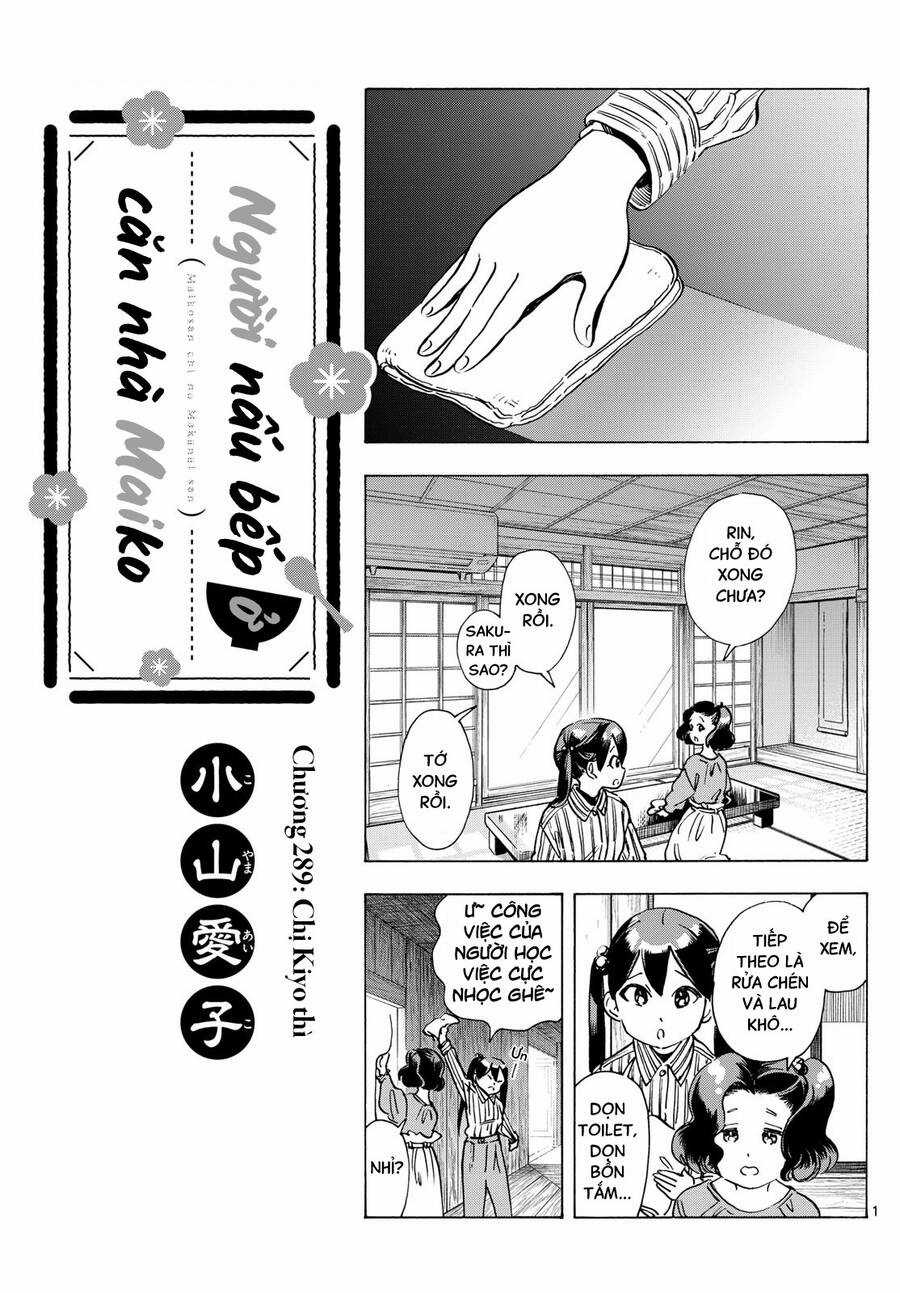 Maiko-San Chi No Makanai-San Chapter 289 trang 0