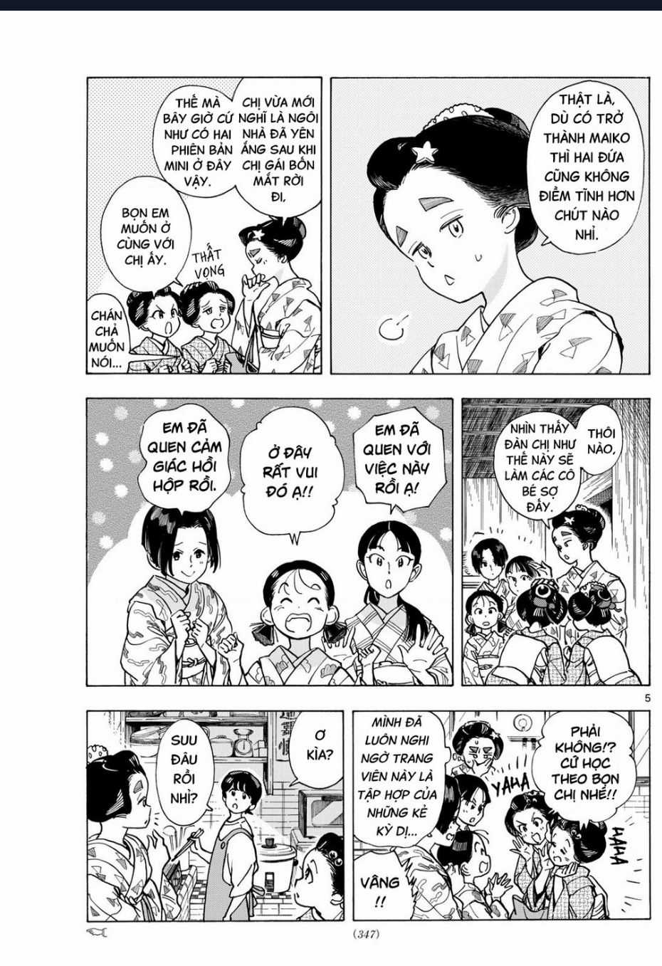 Maiko-San Chi No Makanai-San Chapter 317 trang 4