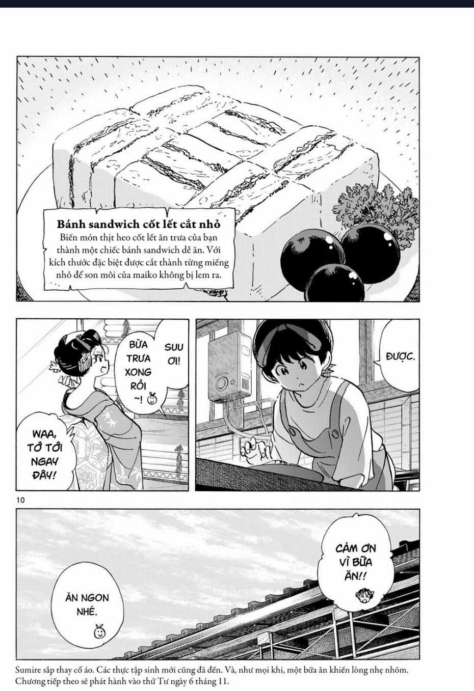 Maiko-San Chi No Makanai-San Chapter 317 trang 9