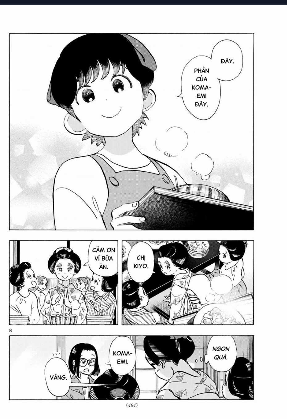 Maiko-San Chi No Makanai-San Chapter 318 trang 7