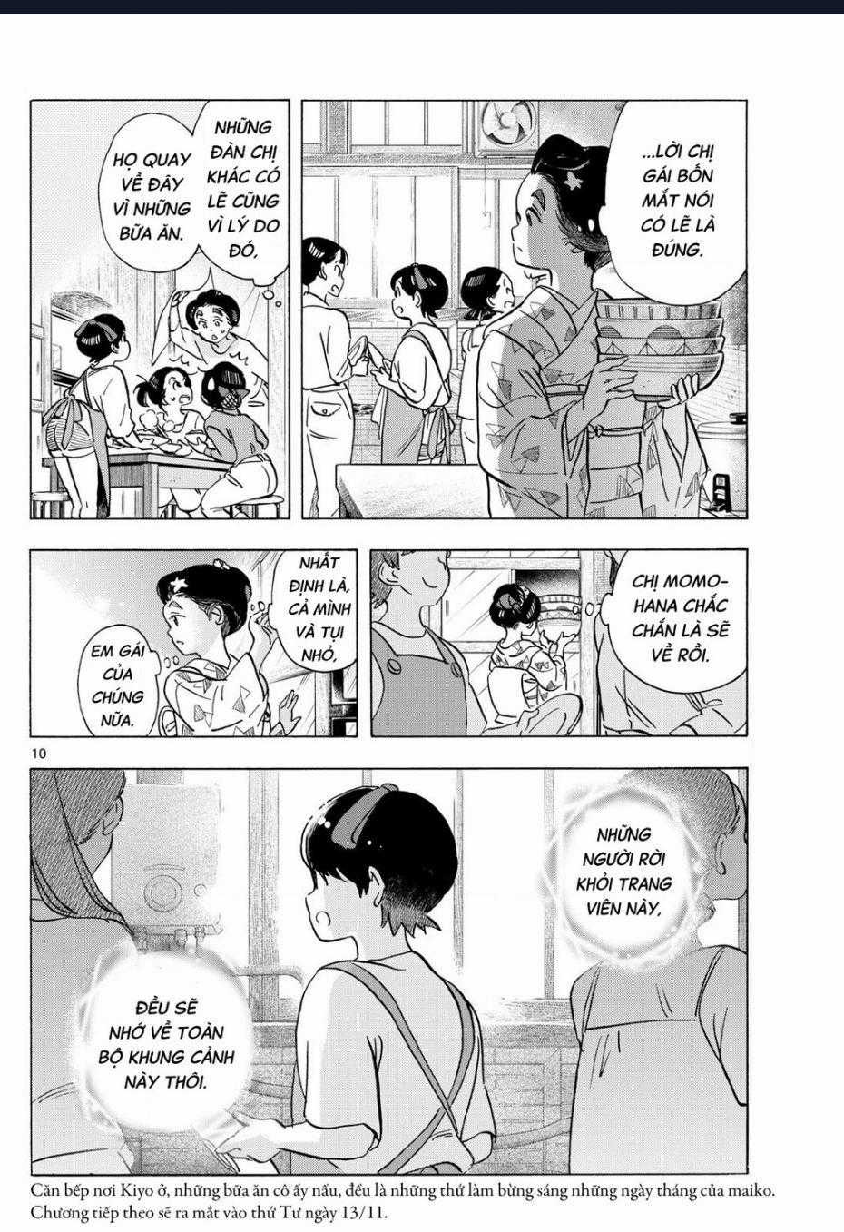Maiko-San Chi No Makanai-San Chapter 318 trang 9
