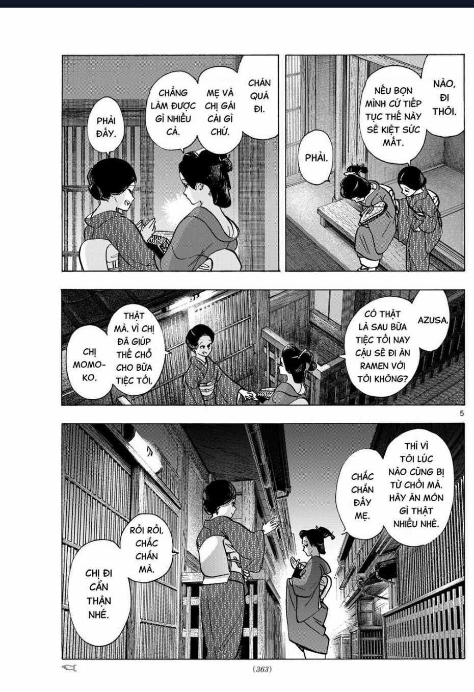 Maiko-San Chi No Makanai-San Chapter 319 trang 4