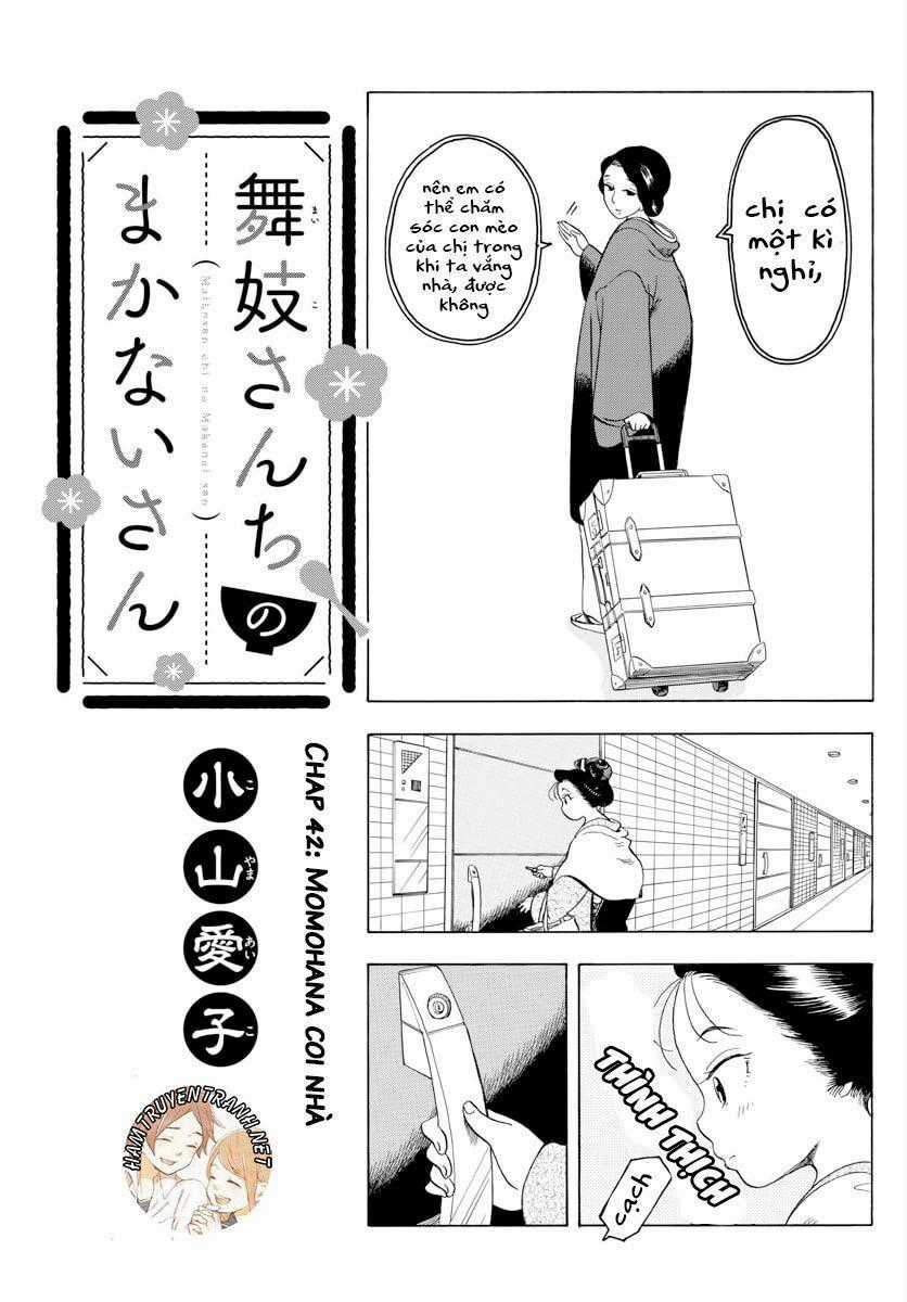 Maiko-San Chi No Makanai-San Chapter 42: Momohana coi nhà 17/12/2018 trang 1