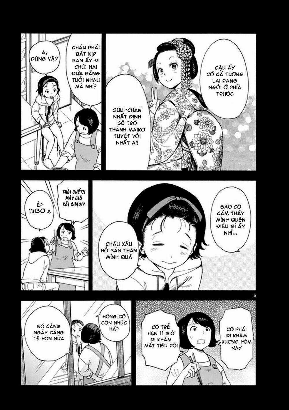 Maiko-San Chi No Makanai-San Chapter 5 trang 4