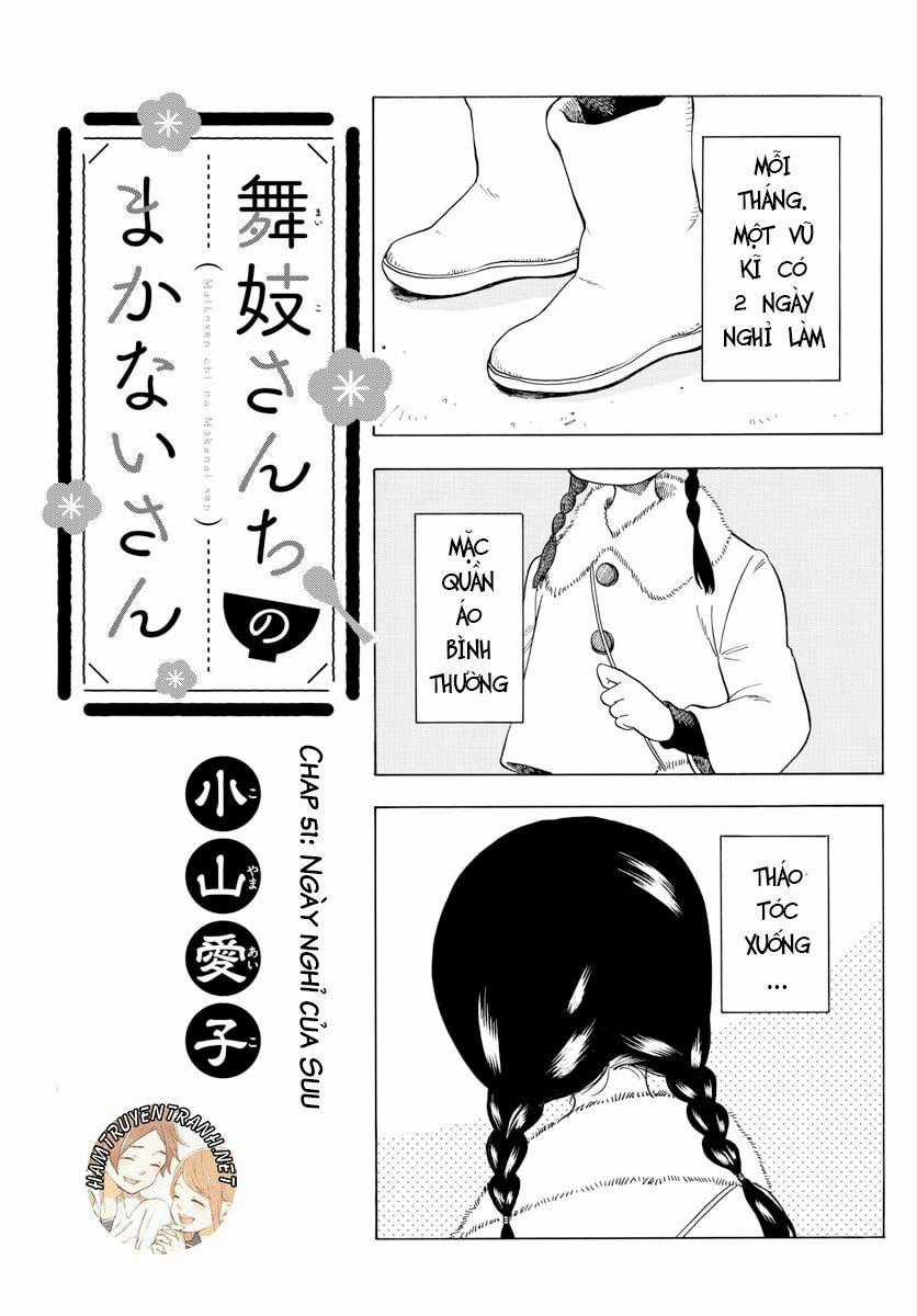 Maiko-San Chi No Makanai-San Chapter 51: ngày nghỉ của suu 02/01/2019 trang 1