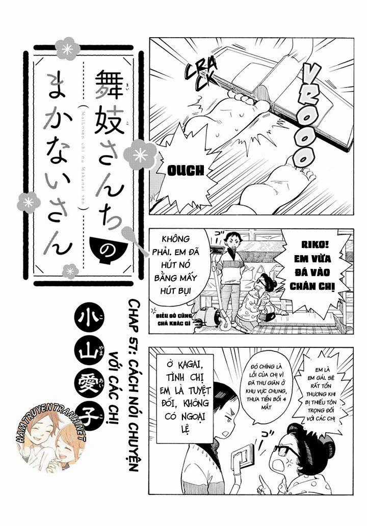 Maiko-San Chi No Makanai-San Chapter 57: cách nói chuyện với các chị trang 1