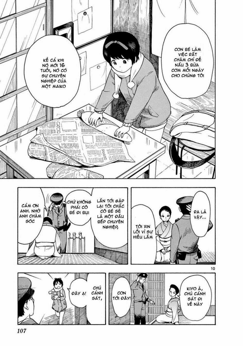 Maiko-San Chi No Makanai-San Chapter 6 trang 9