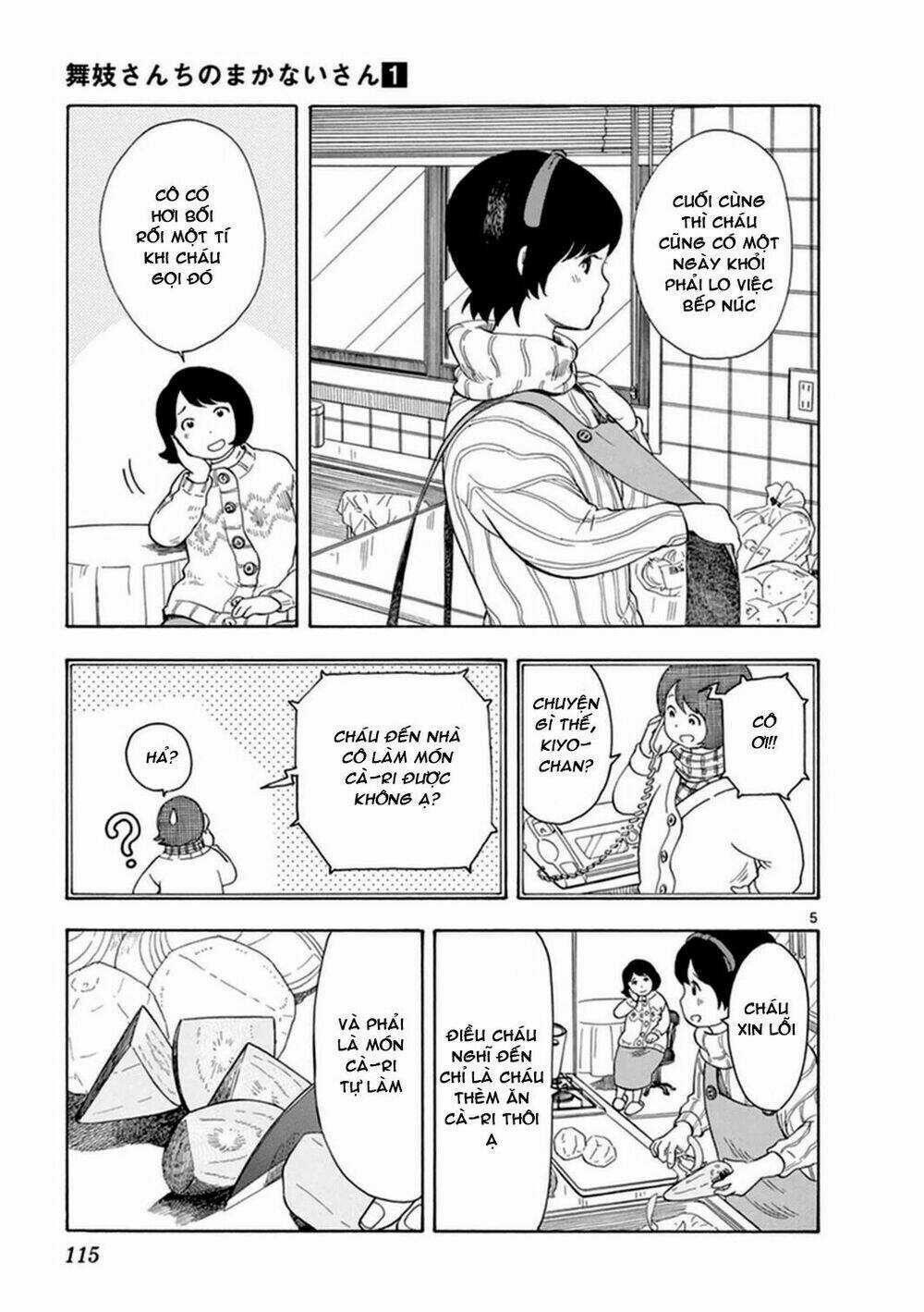 Maiko-San Chi No Makanai-San Chapter 7 trang 4