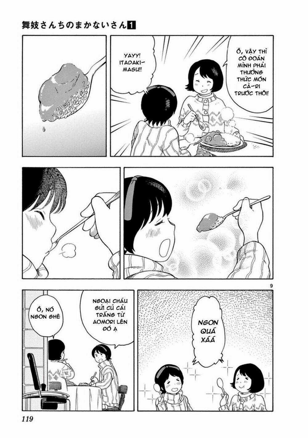 Maiko-San Chi No Makanai-San Chapter 7 trang 8