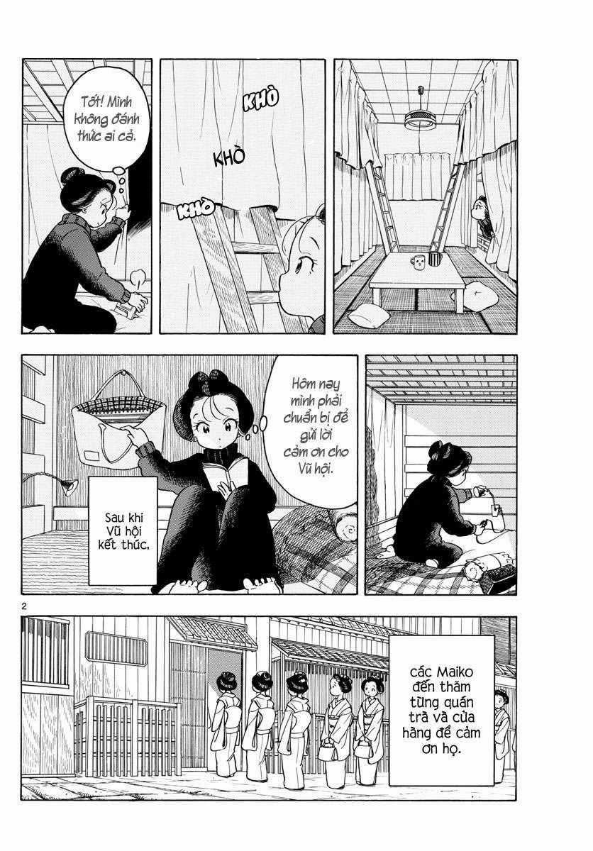 Maiko-San Chi No Makanai-San Chapter 79: Suu-chan dậy sớm trang 1