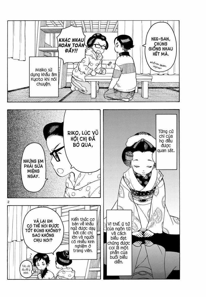 Maiko-San Chi No Makanai-San Chapter 80: Khẩu âm Kyoto trang 1