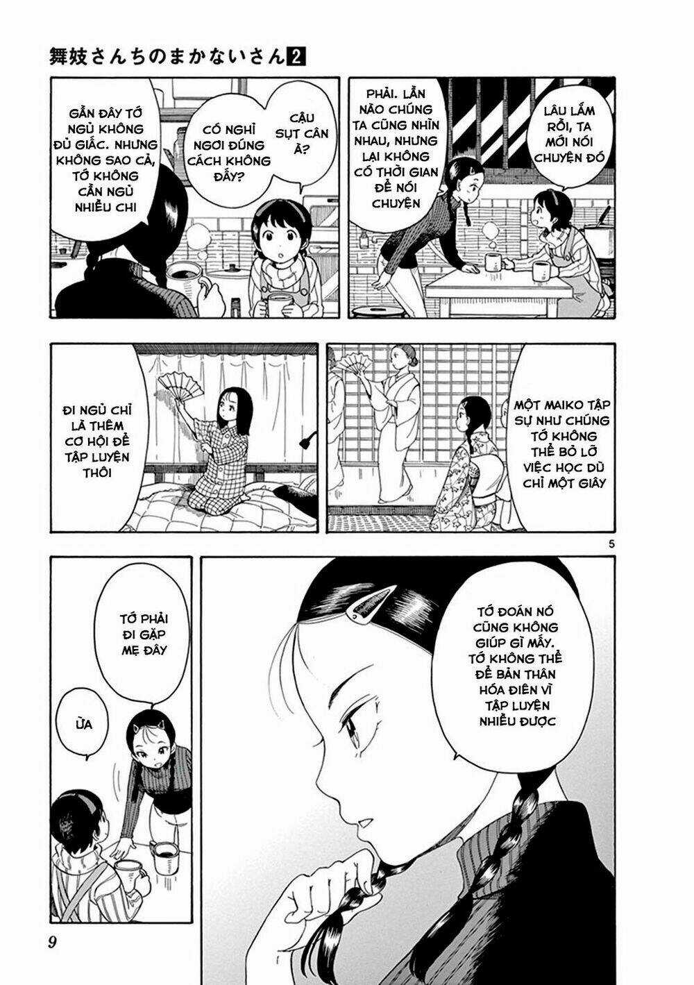 Maiko-San Chi No Makanai-San Chapter 9 trang 7