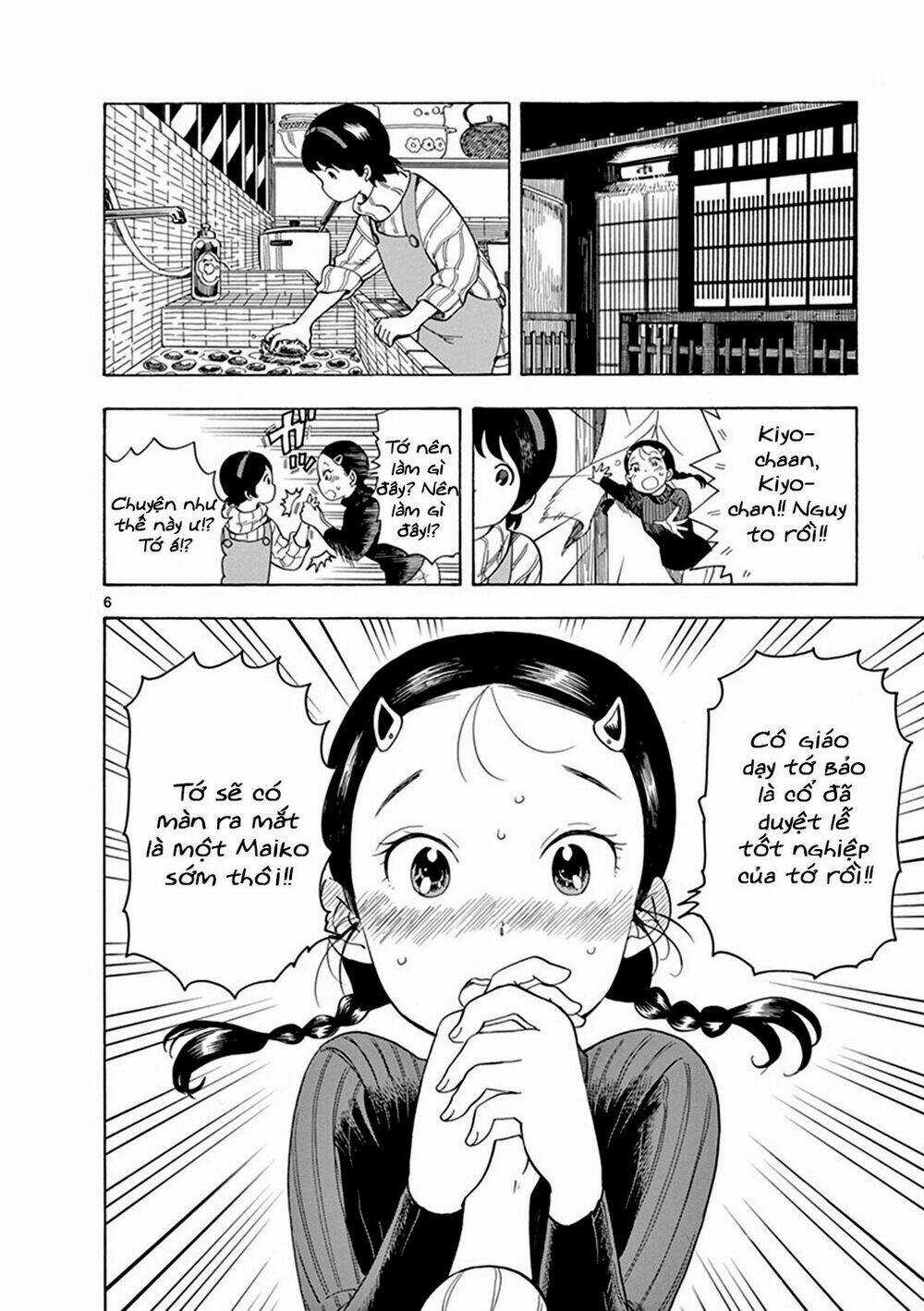 Maiko-San Chi No Makanai-San Chapter 9 trang 8